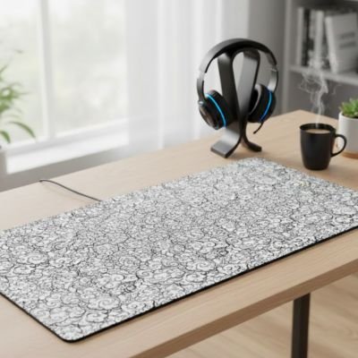 Bureau sous main sur bureau