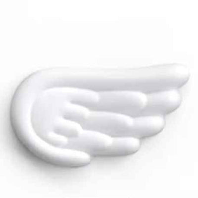 Repose poignet clavier | ComfortWing pour souris blanc