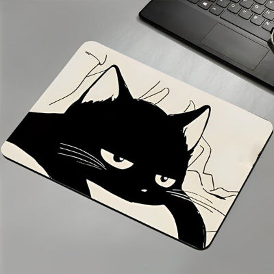 Tapis de souris chat | CatZen Pad™ sur bureau