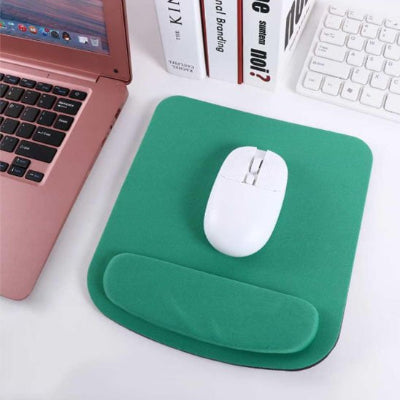 Tapis de souris vert | GreenComfort Pad™ sur bureau