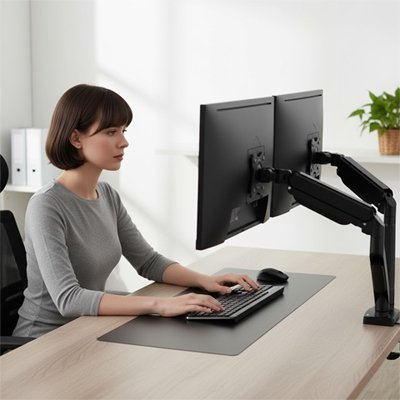 Support écran PC | Ergonomique réglable - L'Espace Confort Média