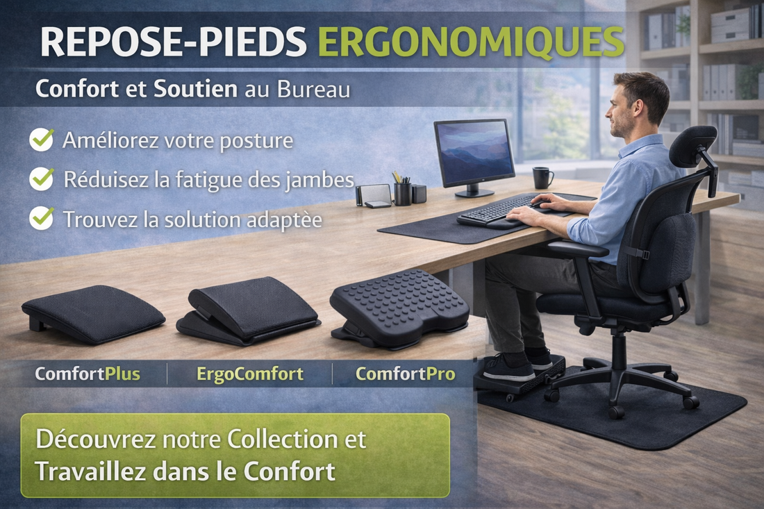 Repose-pied pour bureau
