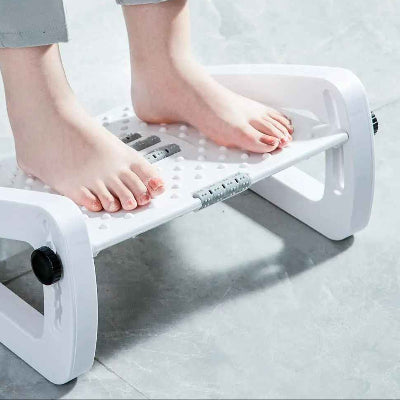 Repose pied pour bureau | AdjustStep blanc