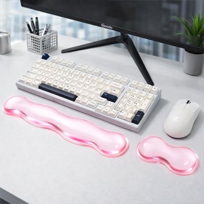 Repose poignet clavier et souris sur bureau