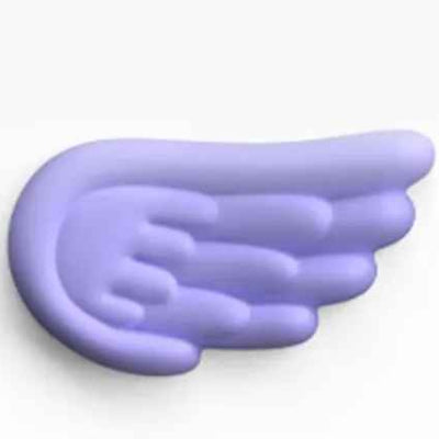Repose poignet clavier | ComfortWing pour souris violet