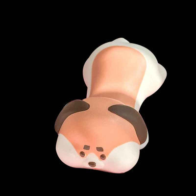 Repose poignets clavier | MiniZoo chien beige