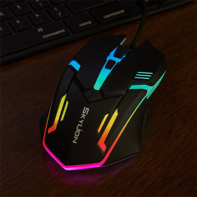 Souris ergonomique filaire |  SKYLiON™ noir 