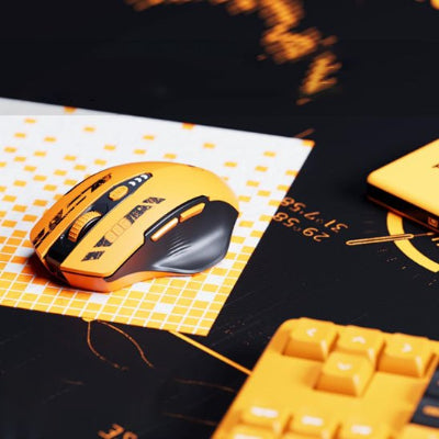 Souris sans fil | EliteControl™ sur bureau noir