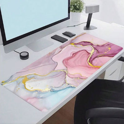 sur bureau de travail