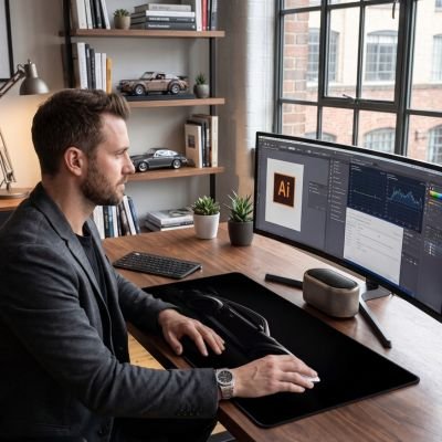 Sous main bureau EliteSurface™ sur bureau 