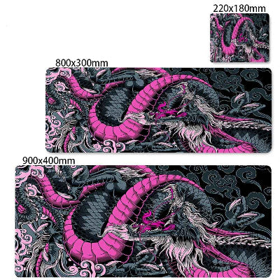 Sous main bureau rose gris