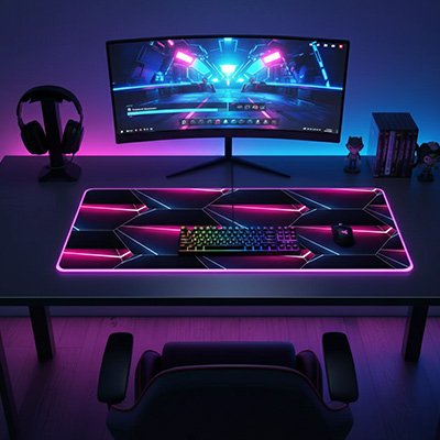 Tapis de souris LED | Phantom LED Pad™ MODELE 1