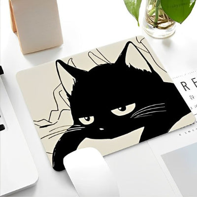 Tapis de souris chat | CatZen Pad™ chat fatigué
