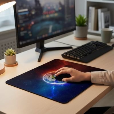 Tapis de souris gaming | CosmoGlide™ terre