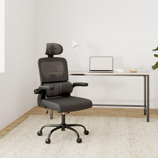 Chaise ergonomique bureau vue face