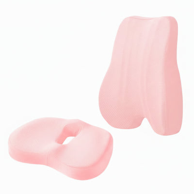ensemble coussin de chaise rose 