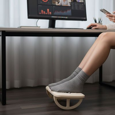 Repose pieds bureau | ErgoComfort - L'Espace Confort Média