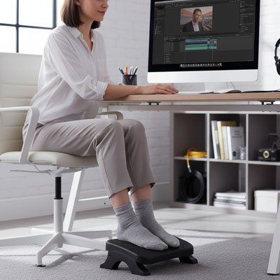 Repose - pieds ergonomique de bureau | ComfortPro - L'Espace Confort Média