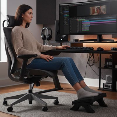 Repose - pieds ergonomique de bureau | ComfortPro - L'Espace Confort Média