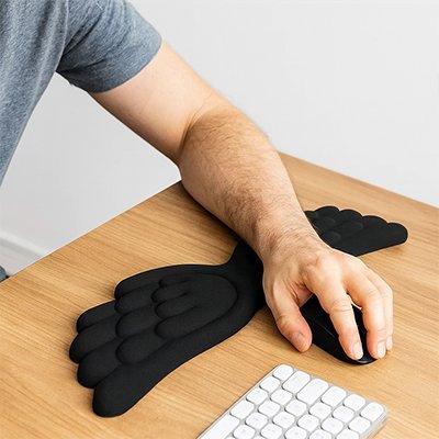 Repose poignet clavier noir