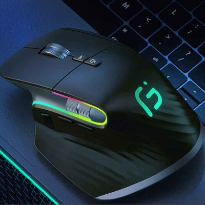 souris ergonomique sans fil vue dessu 