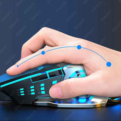 souris gamer sans fil ergonomique desing
