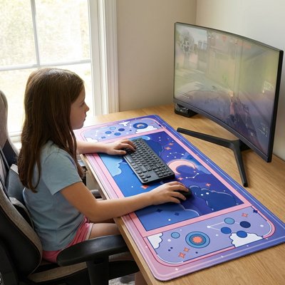 Sous main bureau enfant 