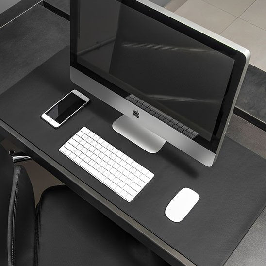 Sous main bureau noir