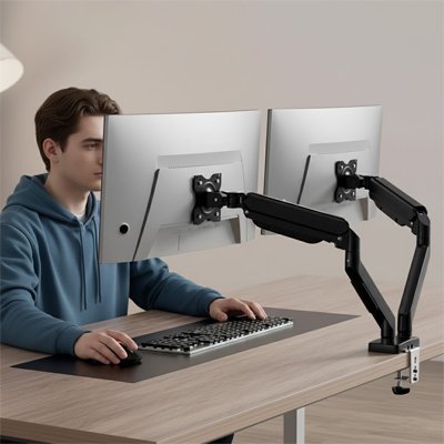 Support écran PC | Ergonomique réglable - L'Espace Confort Média